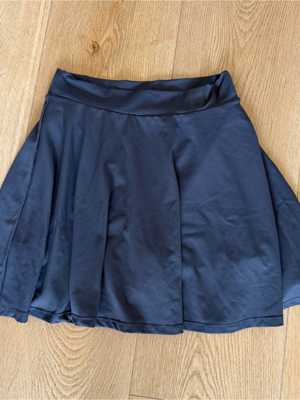 Fabletics Navy Pleated A-Line Skirt - Women
